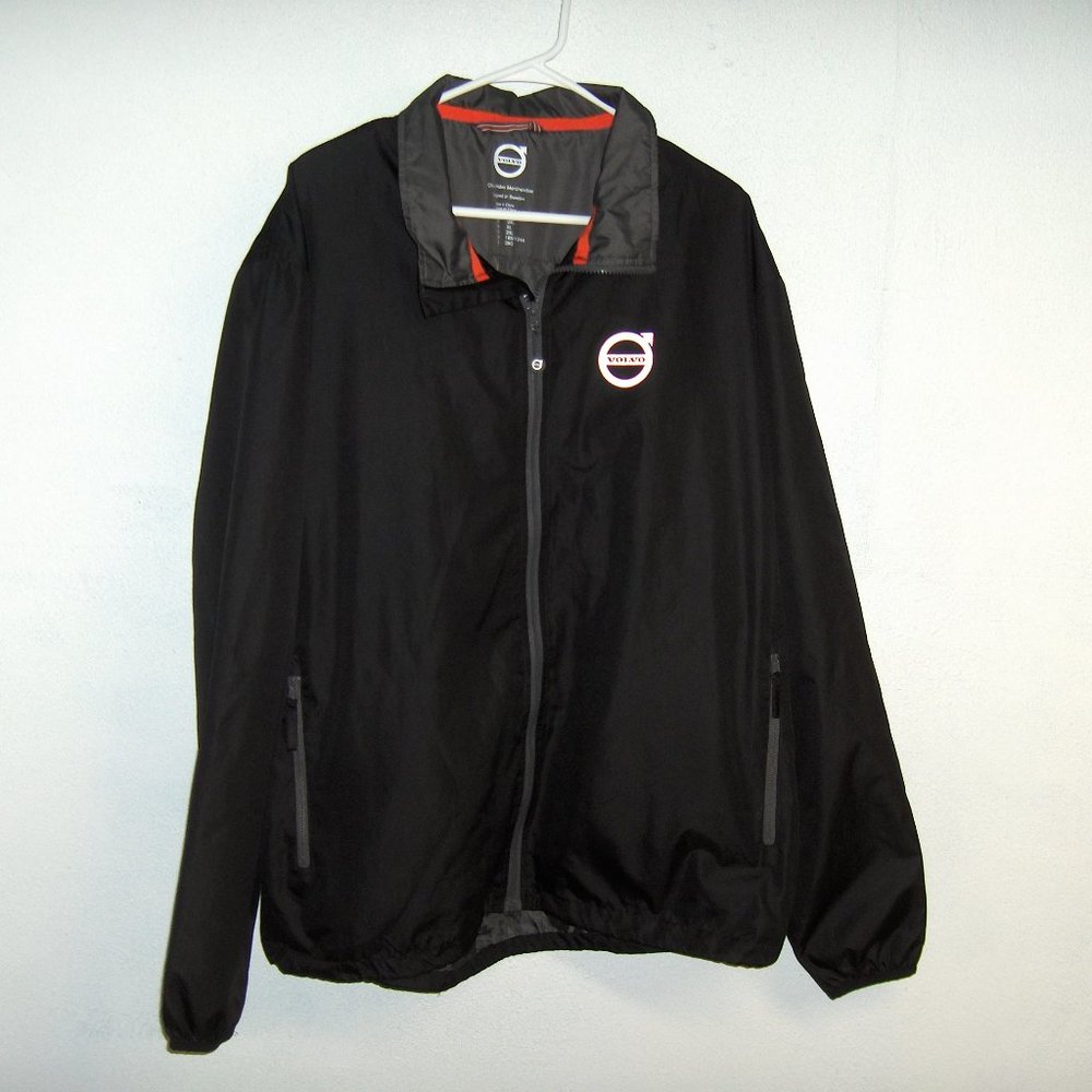 Volvo Lined Windbreaker, XL, Measures 53" Chest